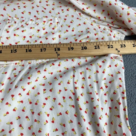 KC Khakis & Co ,Button‎ Women's size XL Shirt  Long Sleeve Floral Lagenlook - Picture 4 of 10